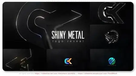Shiny Metal Logo Reveal 51227819