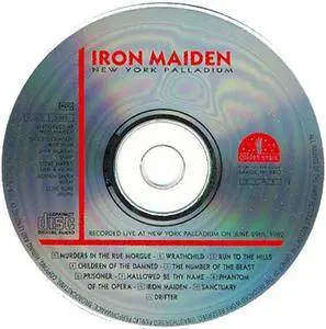 Iron Maiden - New York Palladium (1990) {Golden Stars}