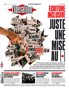 Libération du Lundi 6 Novembre 2017
