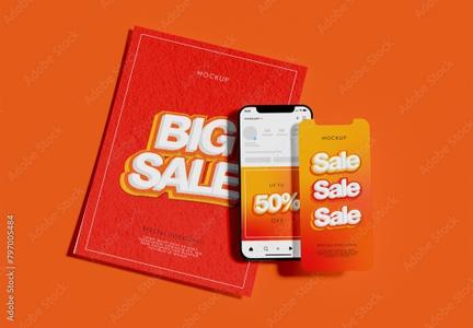 Big Sale Branding Mockup 797005484