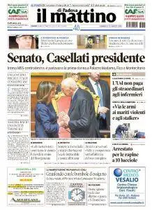 Il Mattino di Padova - 25 Marzo 2018