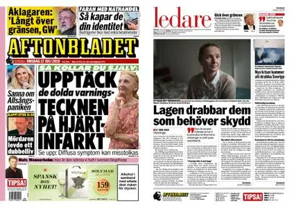 Aftonbladet – 17 juli 2019