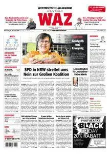 WAZ Westdeutsche Allgemeine Zeitung Buer - 23. November 2017