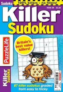 PuzzleLife Killer Sudoku - Issue 38 - 29 February 2024