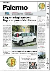 la Repubblica Palermo - 13 Aprile 2019