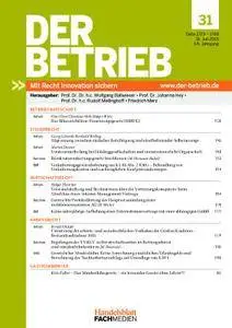 Der Betrieb - 31. Juli 2015