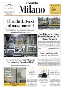 la Repubblica Milano - 9 Febbraio 2023