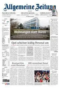 Allgemeine Zeitung Mainz - 24. Januar 2018