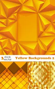 Vectors - Yellow Backgrounds 2
