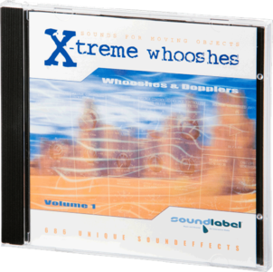 Sound Ideas X-Treme Whooshes Production Elements SFX WAV