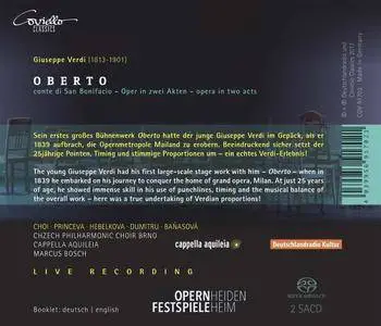 Cappella Aquileia & Marcus Bosch - Verdi: Oberto (2017)