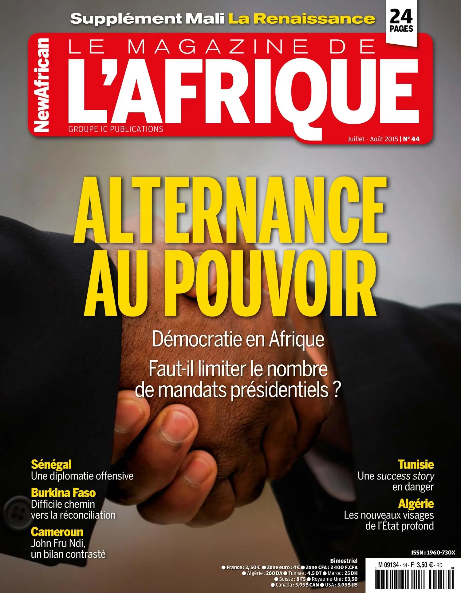 New African, le magazine de l'Afrique - Juillet - Août 2015 / AvaxHome