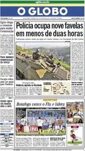 Jornal O Globo - 7 de fevereiro de 2011
