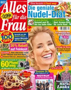 Alles für die Frau – 19. Oktober 2018