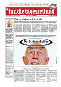 Tageszeitung TAZ vom 01 August 2011