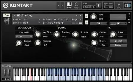 Hephaestus Sounds Clarinet KONTAKT