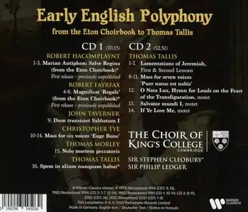 Philip Ledger, Stephen Cleobury, The Choir of King's College, Cambridge - Early English Polyphony (2021)