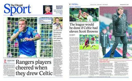 The Herald Sport (Scotland) – March 05, 2018
