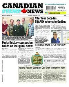Canadian Stamp News - August 21, 2018
