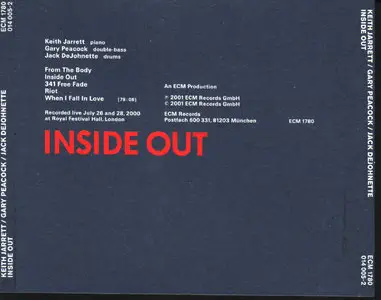 Keith Jarrett American Trio - Inside Out (2001)