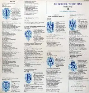 The Incredible String Band - Wee Tam and The Big Huge (Elektra 1968) 24-bit/96kHz Vinyl Rip