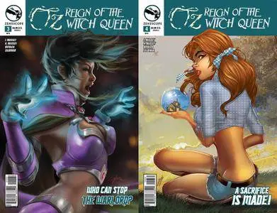 Grimm Fairy Tales Presents Oz Reign Of The Witch Queen #3-4