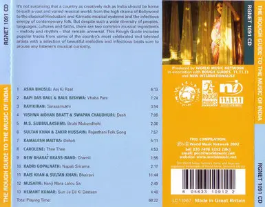 VA - The Rough Guide To The Music Of India (2002) {World Music Network} **[RE-UP]**
