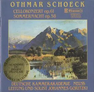 Johannes Goritzki - Schoeck: Concerto for cello Op. 61, Sommernacht Op. 58 (1994)