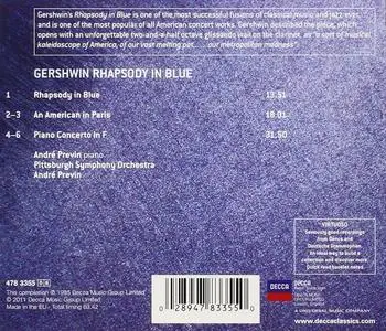 André Previn, Pittsburgh Symphony Orchestra - George Gershwin: Rhapsody in Blue, An American in Paris, Concerto in F (2011)