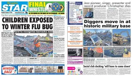 Shropshire Star Shrewsbury Edition – January 21, 2019