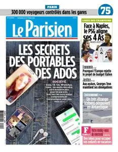 Le Parisien du Mercredi 24 Octobre 2018
