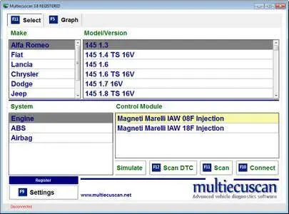 MultiEcuScan 5.1 Multilingual