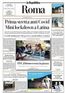 la Repubblica Roma - 9 Ottobre 2020