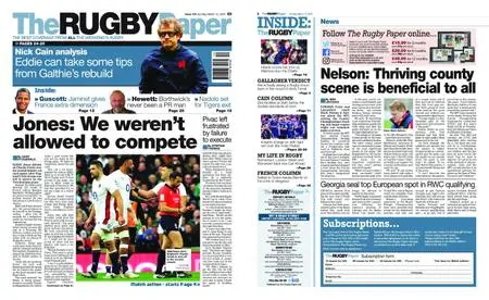 The Rugby Paper – March 13, 2022