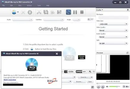 Xilisoft Blu-ray to MKV Converter 7.1.1 build 20150728 Multilangual