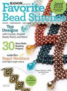 Favorite Bead Stitches - March 2016