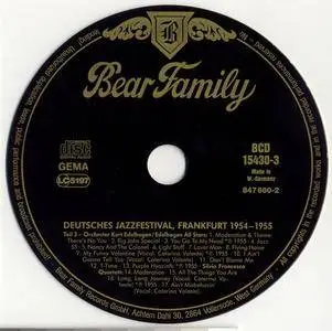 Various Artists - Deutsches Jazz Festival, Frankfurt 1954-1955 (1990) {8CD Box Set Bear Family BCD 15430}