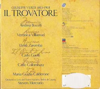 Verdi - Il Trovatore - Bocelli ( CD 2004 )
