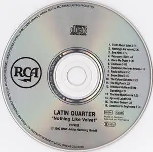 Latin Quarter - Nothing Like Velvet (1990)