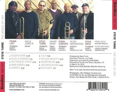 Steve Turre - The Bones Of Art (2013) {High Note}