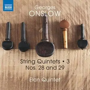 Elan Quintet - Onslow: String Quintets Vol. 3 Nos. 28 & 29 (2018)