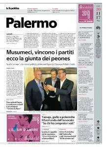 la Repubblica Palermo - 30 Novembre 2017