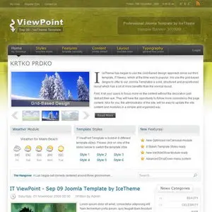 6 IceTheme Joomla Templates 