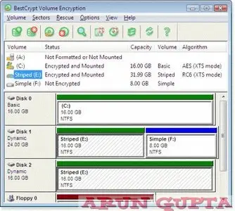 Jetico BestCrypt Volume Encryption 2.12.03
