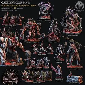 Bestiarum Miniatures - Calden Keep Part II April 2022