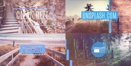 Videohive Photo Reel With Titles 14640426