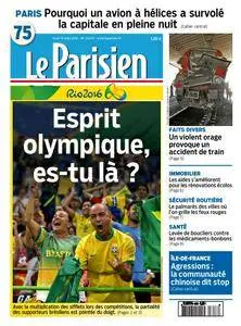 Le Parisien du Jeudi 18 Août 2016