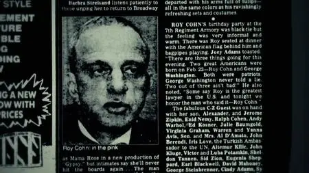 Where's My Roy Cohn? (2019)