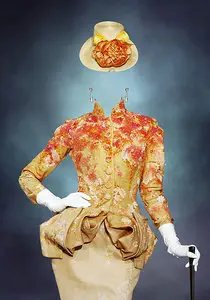 Template for Photoshop - Haute Couture Dress by Dior