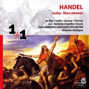 Nicholas McGegan, Philharmonia Baroque Orchestra - George Frideric Handel : Judas Maccabaeus (2006)